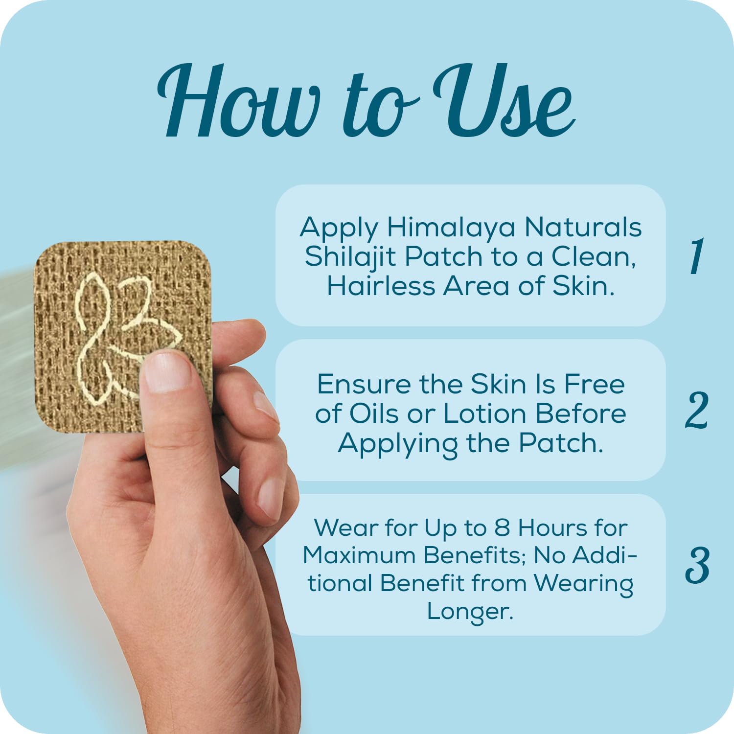 Pure Himalayan Organic Shilajit Patches - Natural Wellness Support for Energy & Immunity | Mess-Free Skin Absorption | 30-Day Supply of Comfortable Discreet Patches | Perfect for Busy Professionals & Active Lifestyles