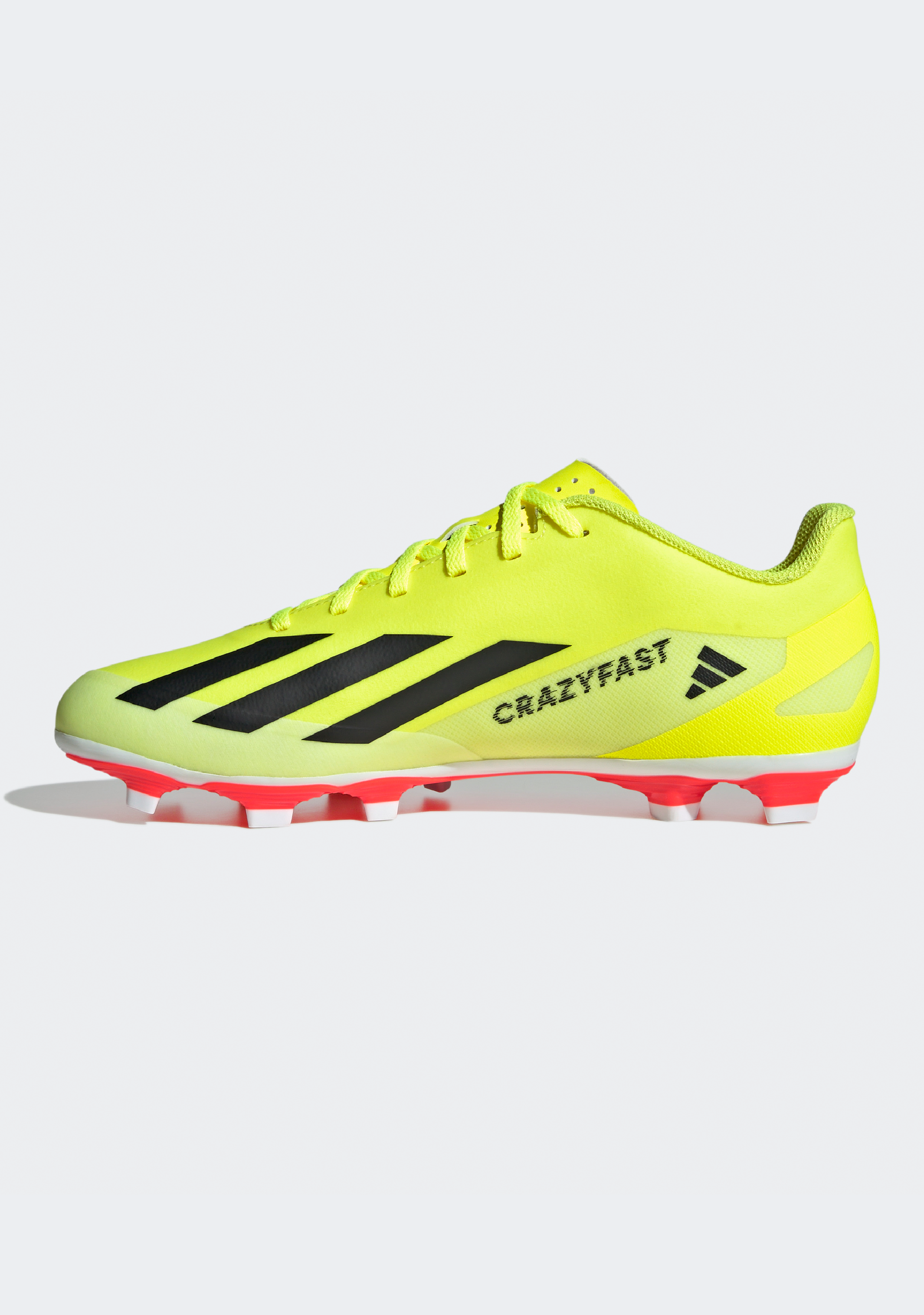 Adidas Men's X Crazyfast Club FG Soccer Cleats - Lightweight Football Boots for Speed & Agility - Perfect for Turf & Artificial Grass Fields