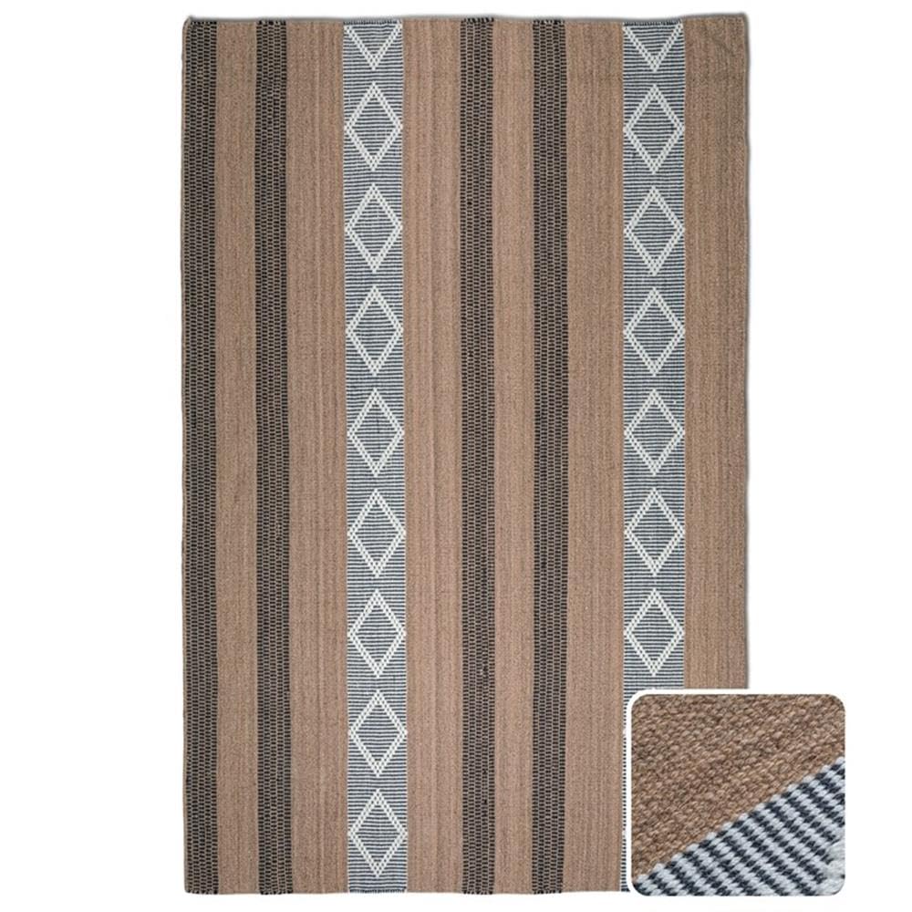SIMPLIHOME Hart 8x10 Area Rug - Modern Taupe & Black Contemporary Design - Soft Living Room Rug, Cozy Bedroom Carpet, Elegant Dining Room Floor Mat - Perfect for Home Decor, Office Space & Apartment Styling