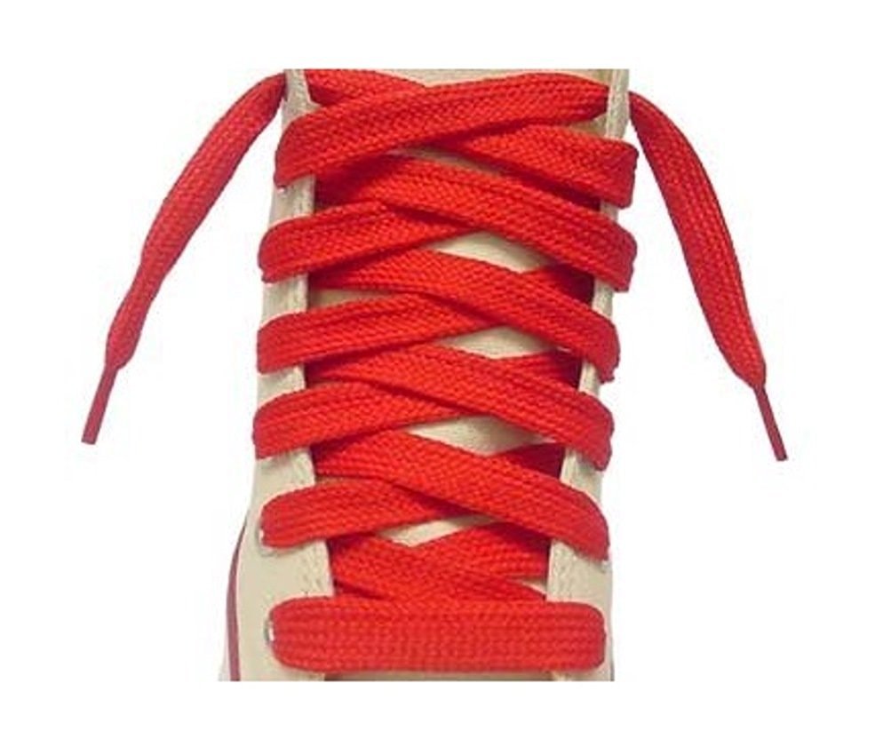 Flat Athletic Shoe Laces - 1 Pair (Multiple Sizes & Colors) for Sneakers, Running Shoes & Casual Wear | Durable & Comfortable for Sports, Workouts & Everyday Use