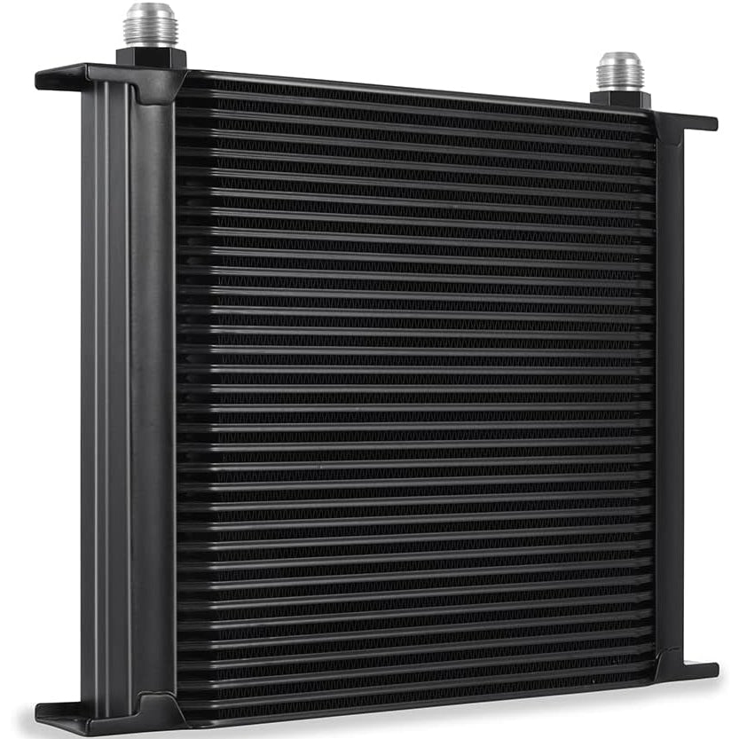 34 Row Aluminum 6AN & 10AN Hose Adapter Engine Transmission Oil Cooler Kit - High Performance Cooling for Racing, Towing & Heavy-Duty Vehicles