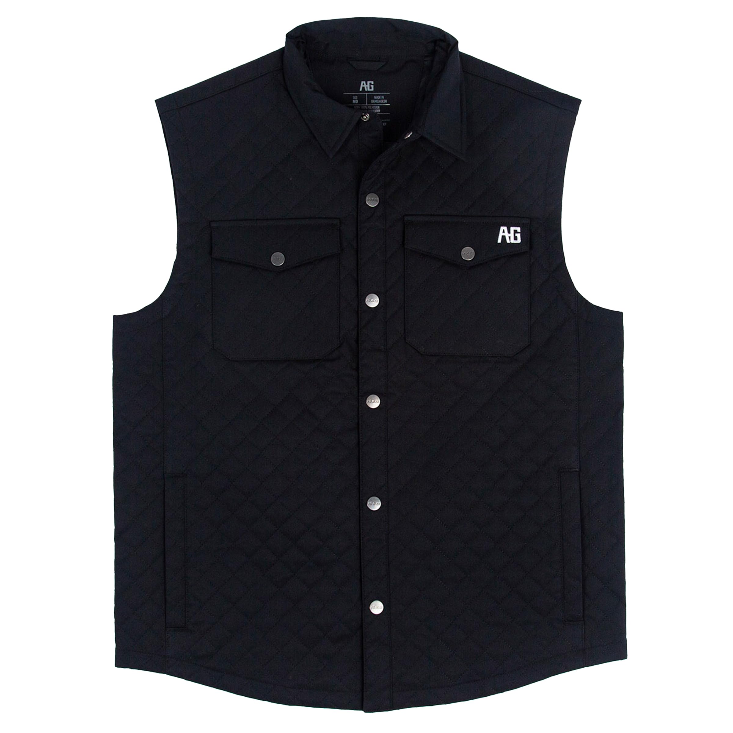 Men's Silo Vest - Lightweight Outdoor Puffer Vest for Hiking, Camping & Winter Wear - Water-Resistant & Warm Quilted Jacket for Men