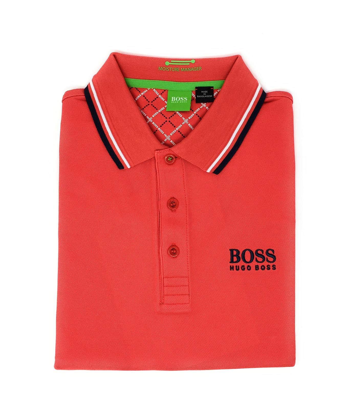 Hugo Boss Men's Classic Fit Polo Shirt - Premium Cotton Short Sleeve Casual Shirt for Business, Golf & Everyday Wear