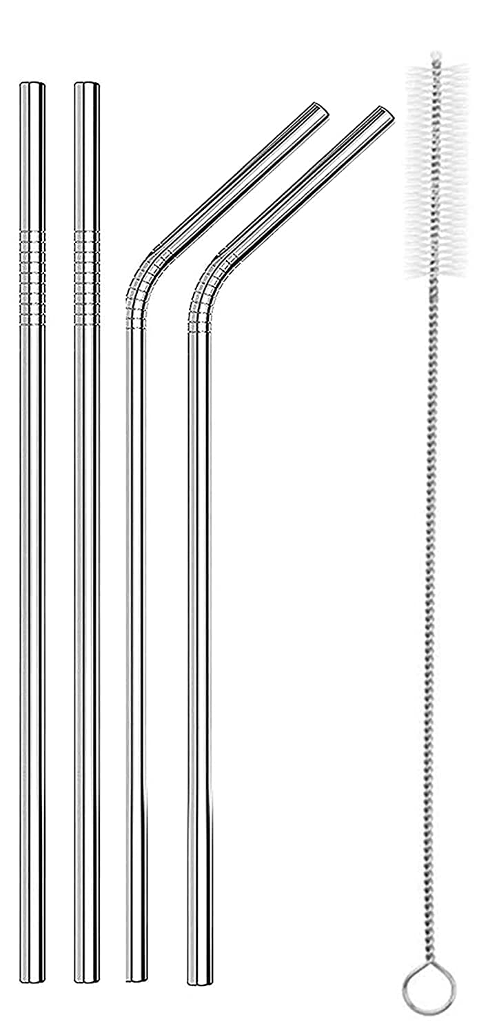 Stainless Steel Baby Sipper with Straw - Kids & Adults for Milk, Travel