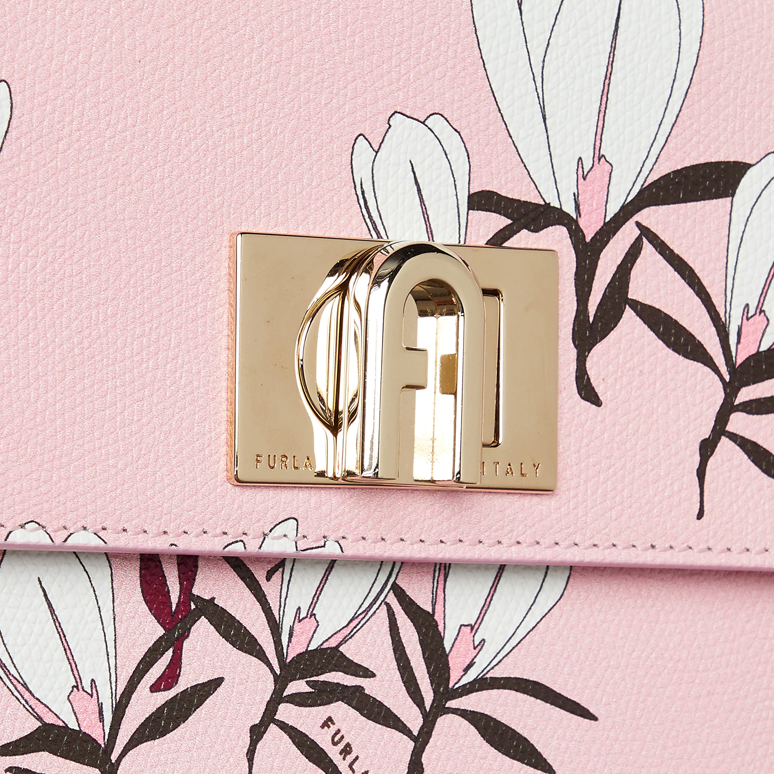 Furla Leather Shoulder Bag for Women - Stylish Crossbody Purse with Adjustable Strap, Perfect for Work, Travel & Everyday Use