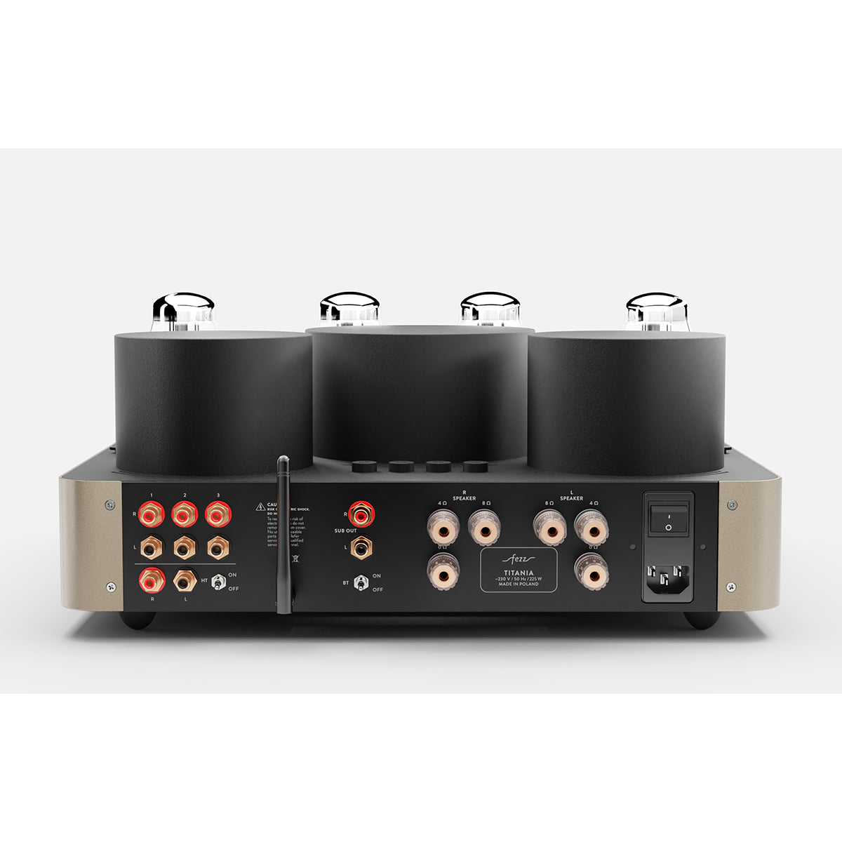 Fezz Audio Titania (Evolution) Vacuum Tube Integrated Amplifier - High-End Tube Amp for Audiophiles, Home Theater & Music Studio Use