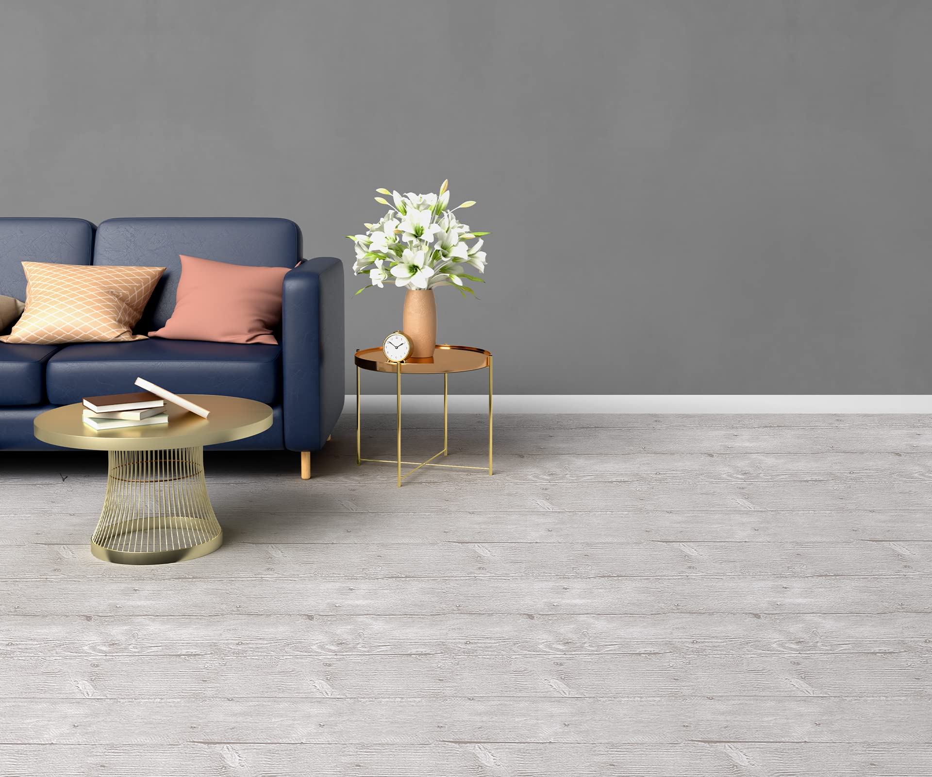 Oxdigi Peel and Stick Vinyl Flooring Roll 24