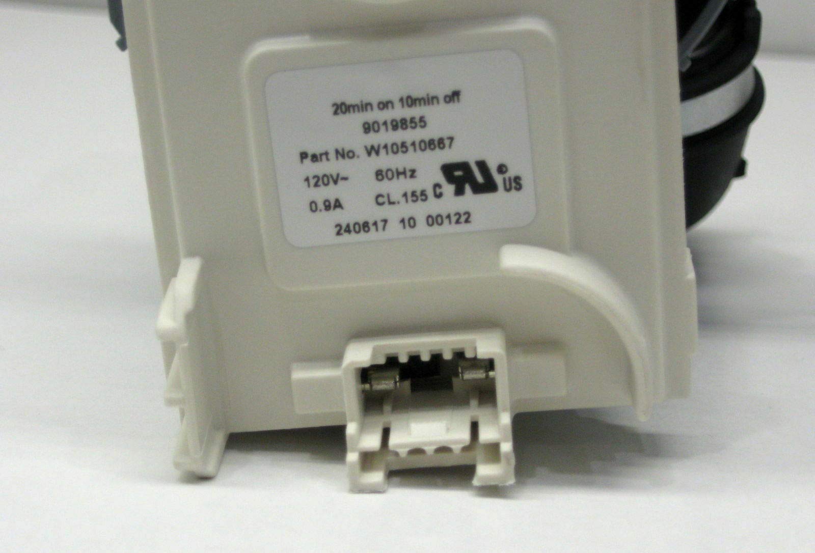 Whirlpool Dishwasher Pump Motor Replacement - Compatible with W10510667 & W11032770 - Perfect for Kitchen Appliance Repair & Maintenance