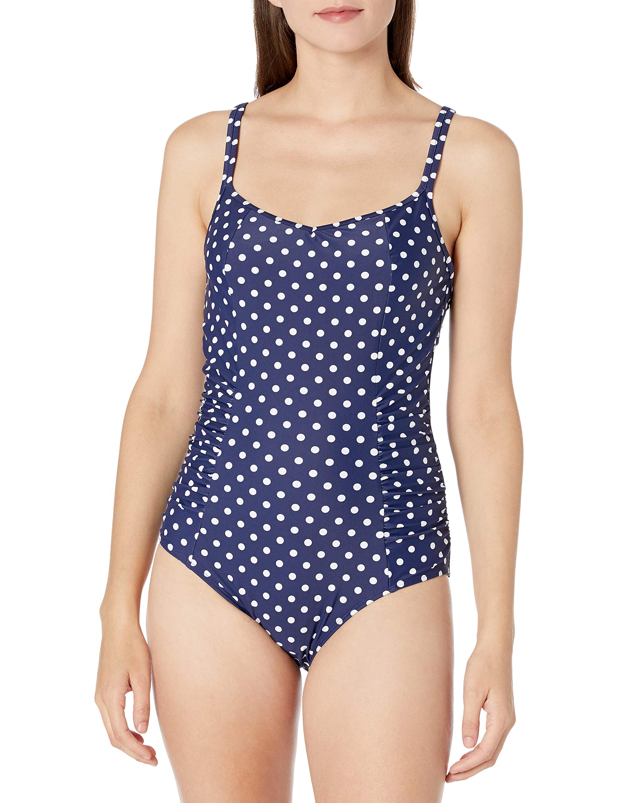 Panache Anya Spot One-Piece Underwire Swimsuit - Women's Full Coverage Bathing Suit with Support (SW1010) | Perfect for Beach Vacations, Pool Parties & Summer Getaways