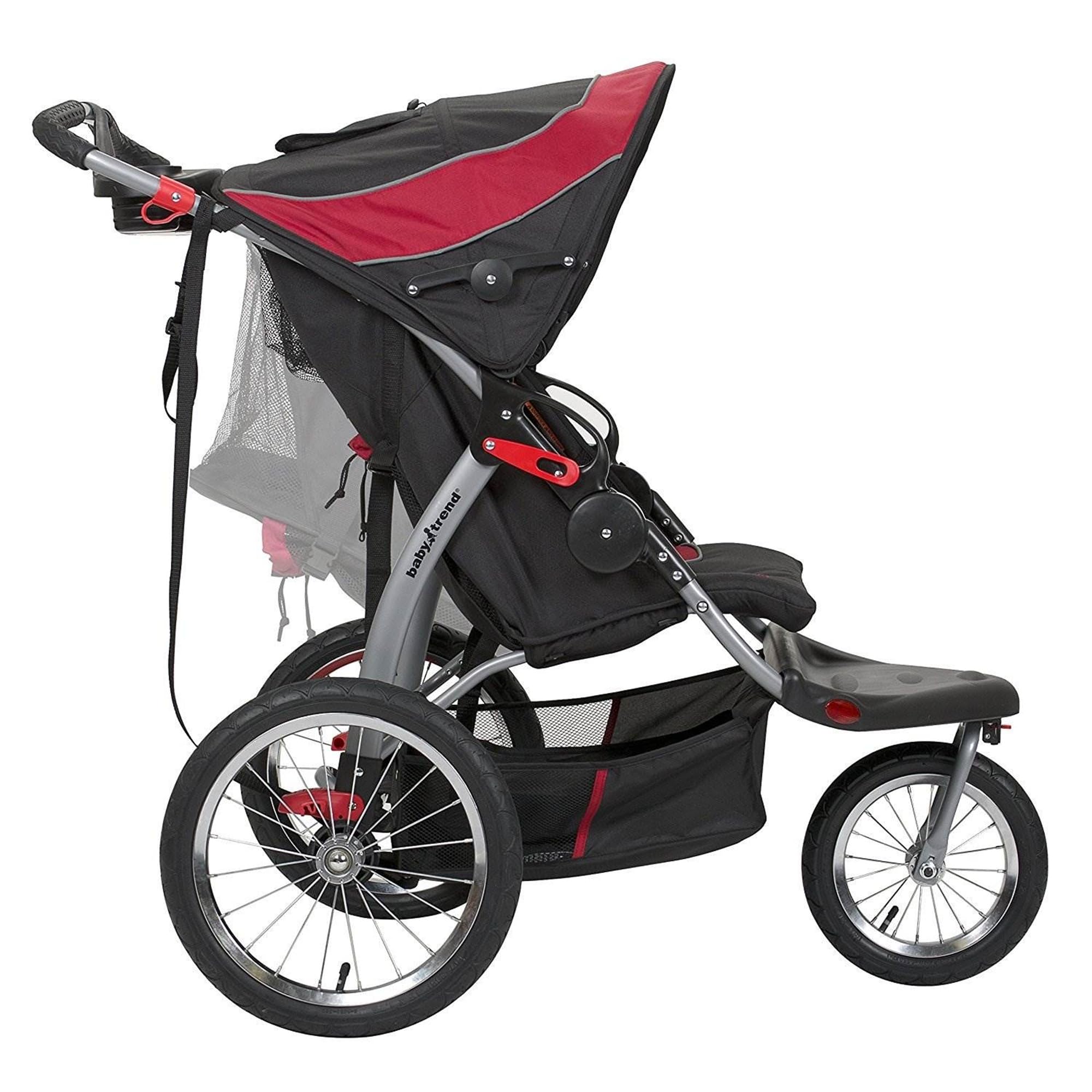 Baby Trend Expedition® Double Jogger Stroller - Lightweight All-Terrain Jogging Stroller for Twins or Two Kids, Adjustable Canopy & Reclining Seats - Perfect for Running, Hiking & Outdoor Adventures