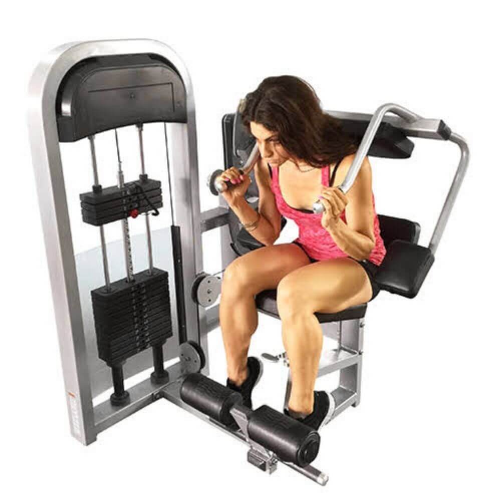 Muscle D Classic Line Abdominal Crunch MDC 1008 - Professional Home Gym Equipment for Core Strength Training | Perfect for Home Workouts & Fitness Enthusiasts