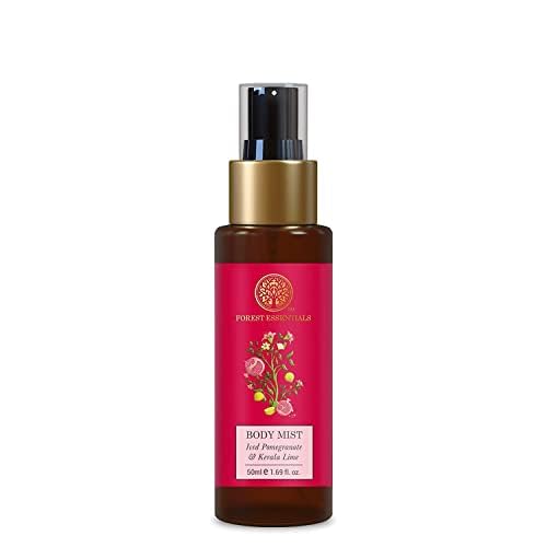 DK NIMAL Forest Essentials Body Mist - Iced Pomegranate & Kerala Lime Fragrance | Hydrating & Refreshing Body Spray for Men & Women | Perfect for Daily Use, Gym & Outdoor Activities