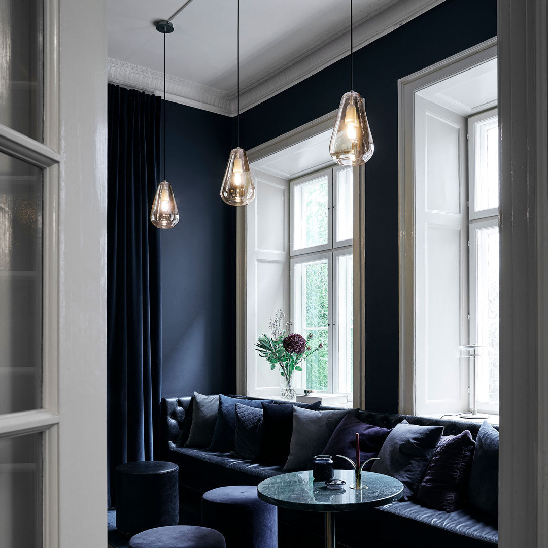 Nuura Sofie Refer Anoli 1 Small - Elegant Scandinavian Pendant Light for Dining Room, Kitchen Island & Living Room Decor