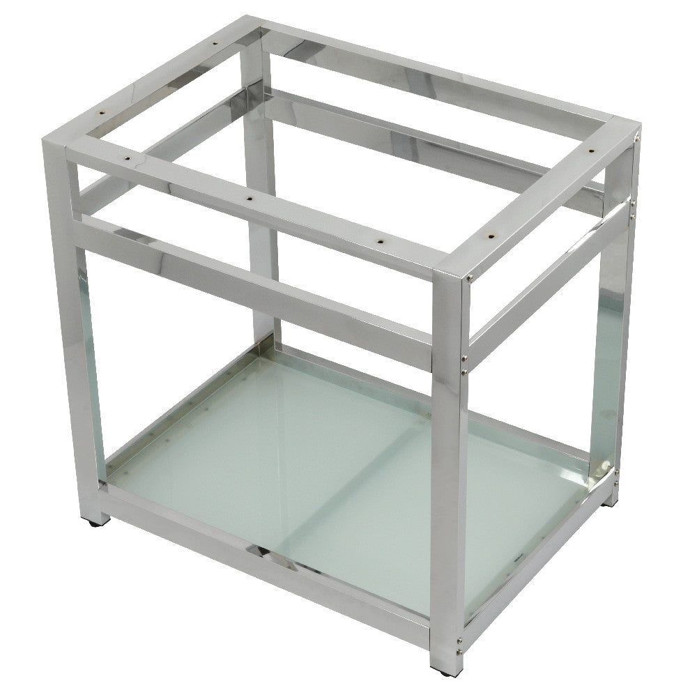 Kingston 31x22x30 Commercial Console Vanity Sink Base - Durable Bathroom Cabinet for Restrooms & Powder Rooms - Perfect for Hotels, Restaurants & Public Washrooms