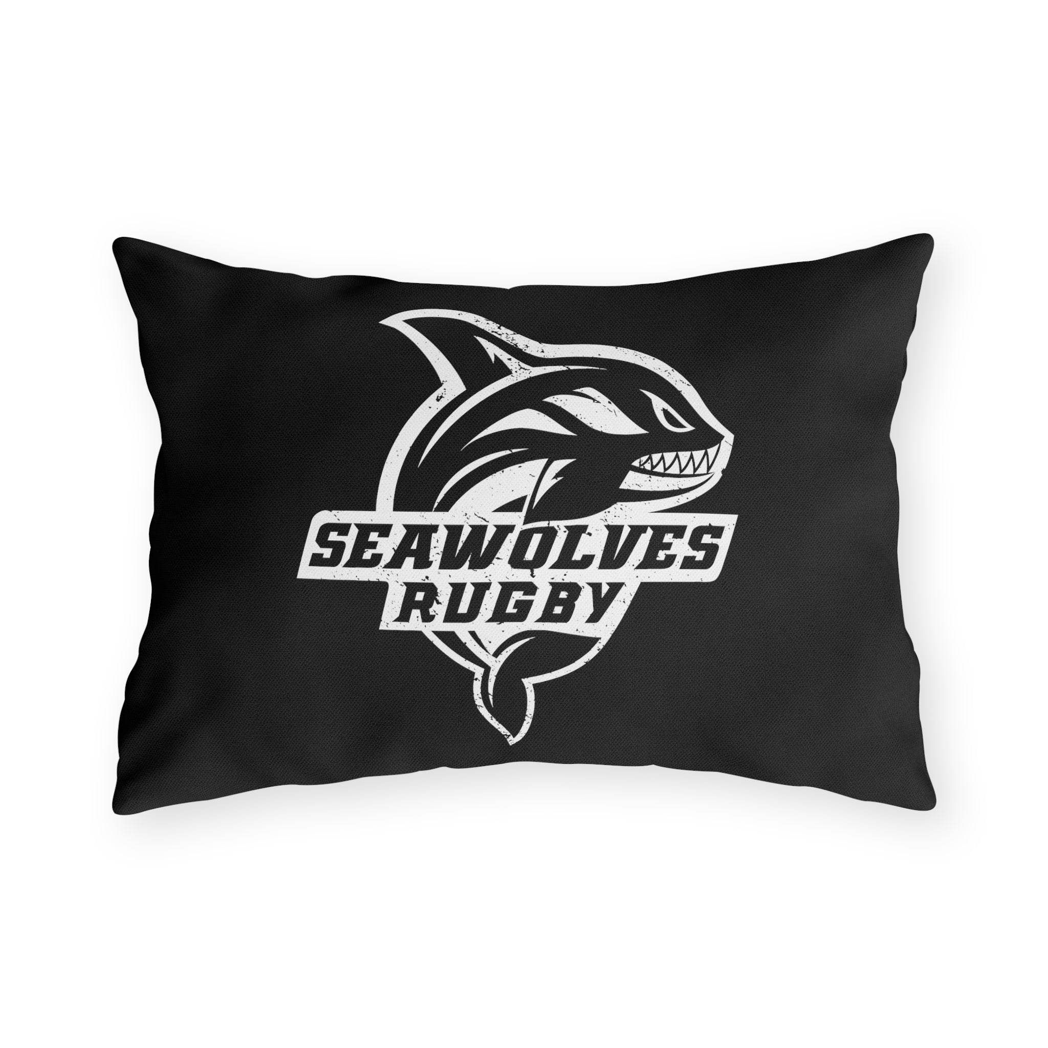 Seawolves Outdoor Pillow - Waterproof & UV Resistant Decorative Throw Pillow for Patio, Garden, Poolside - Perfect for Outdoor Furniture, Camping & Beach Decor