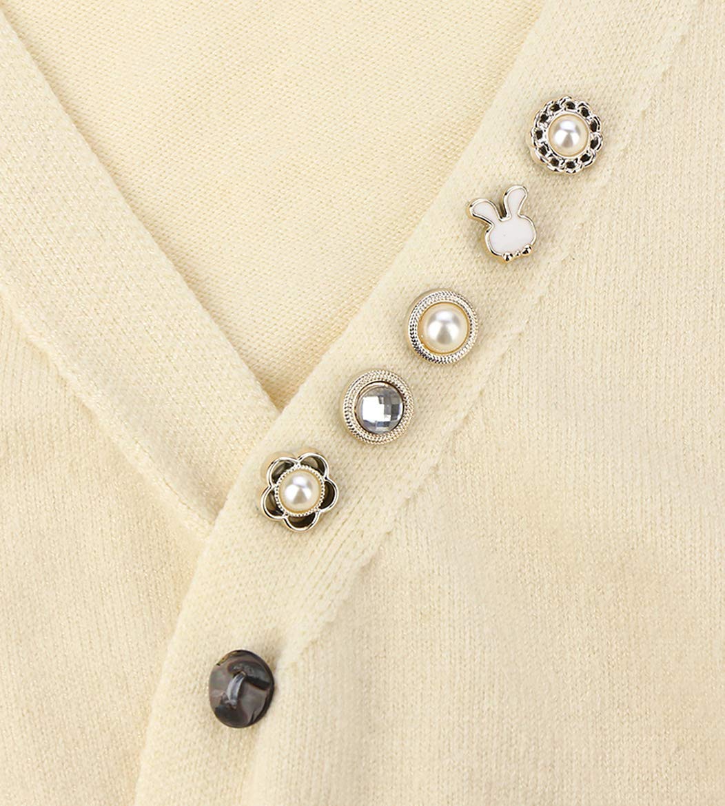 20Pcs Women's Shirt Brooch Pins - Elegant Enamel Safety Lapel Pins, Sweater Clips for Coat Dress Decoration | Perfect for Office Wear, Weddings & Formal Outfits