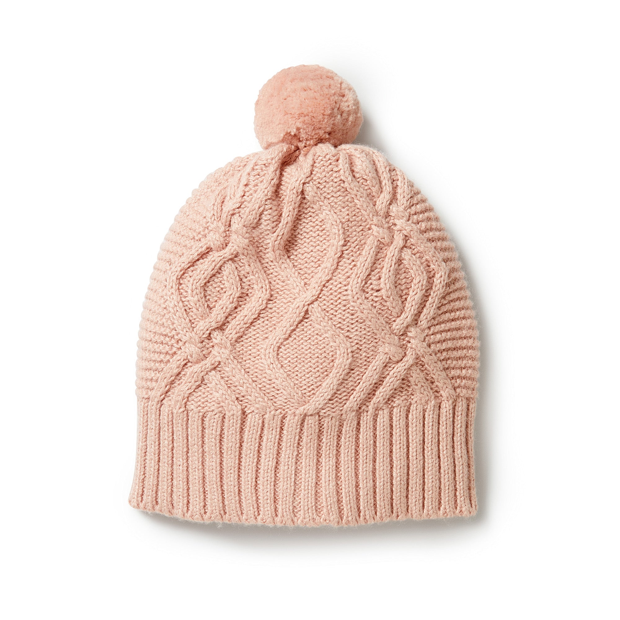 Warm Knitted Cable Hat for Women & Men - Winter Beanie with Stylish Cable Design - Perfect for Skiing, Hiking, and Cold Weather Outdoor Activities