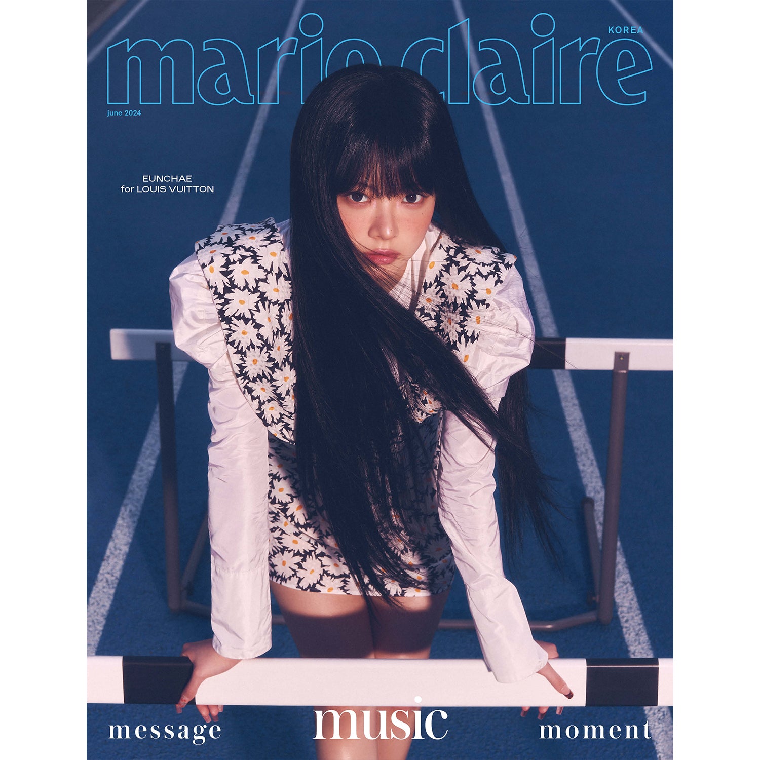 Marie Claire Korea June 2024 Issue Featuring LE SSERAFIM - K-Pop Fashion & Beauty Inspiration for Fans and Collectors