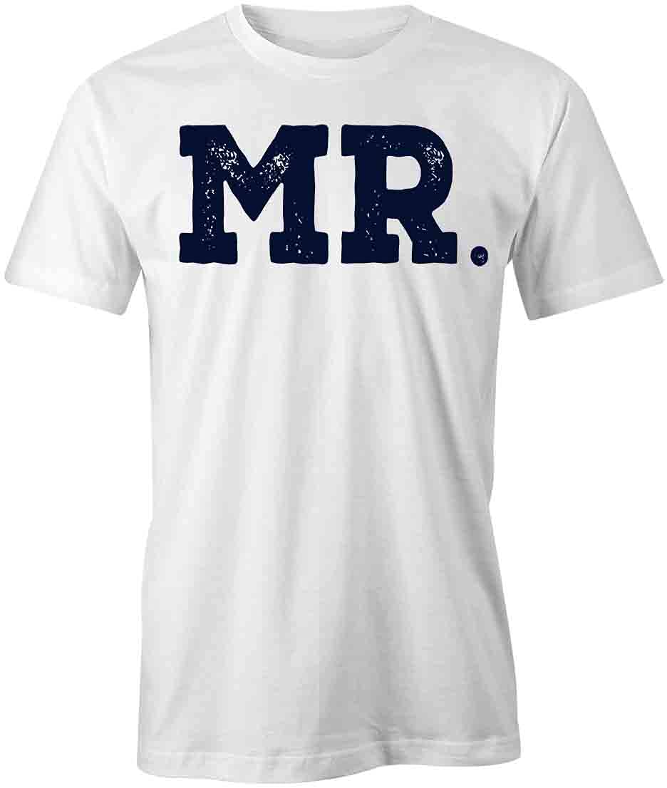 Mr T-Shirt | Premium White Printed Graphic Tees for Men - Casual Wear, Street Style & Everyday Comfort