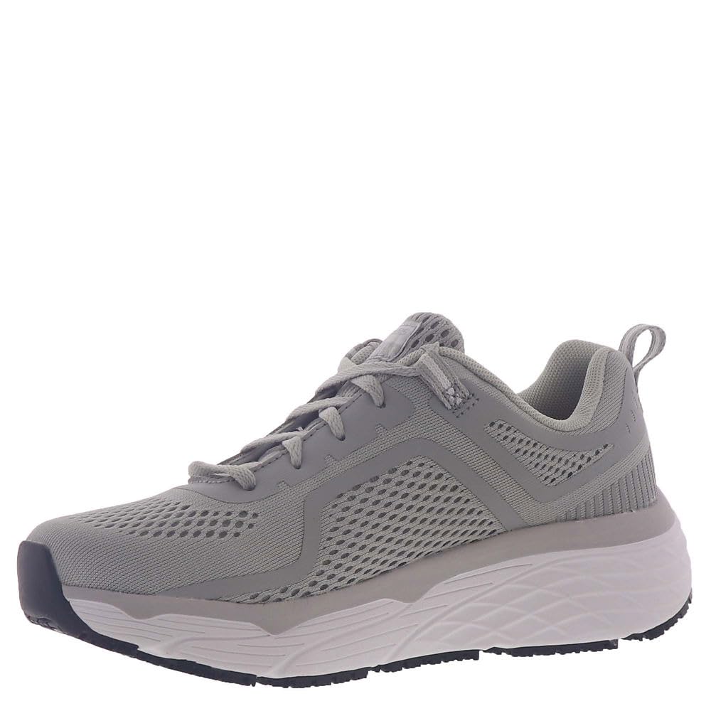 Skechers Work Banham Women's Black/White Soft Toe Low Athletic Shoes - Comfortable Slip-Resistant Work Shoes for Nurses, Waitresses & Healthcare Professionals