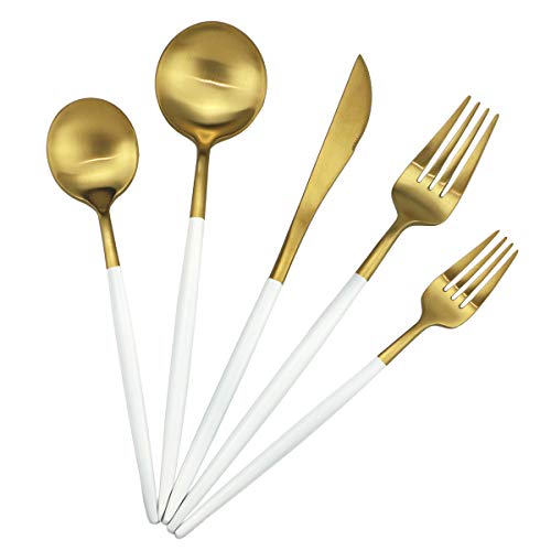 White Handle Gold