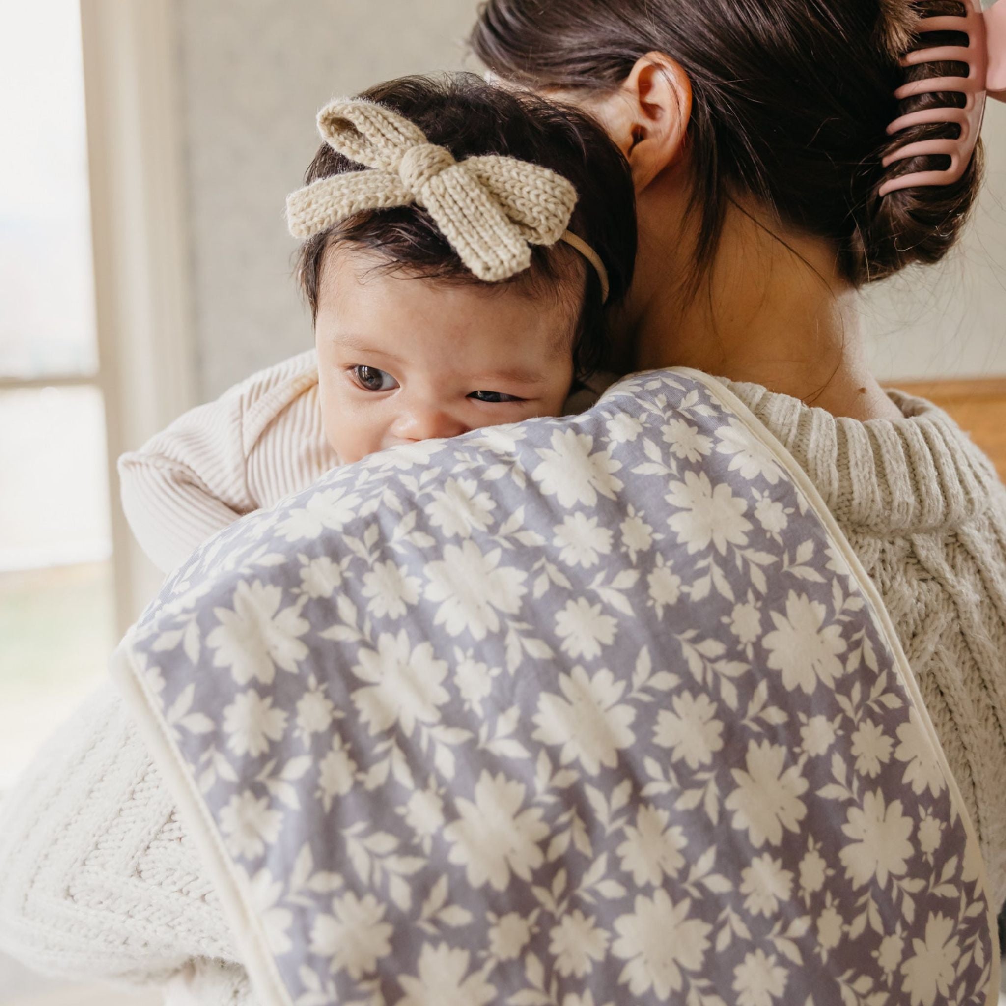 Premium Burp Cloths for Babies - Super Soft & Absorbent - 10 Pack - Ideal for Spit-Up, Drooling & Feeding Time (Lacie) | Perfect for Newborns, Infants & Toddlers at Home or On-the-Go