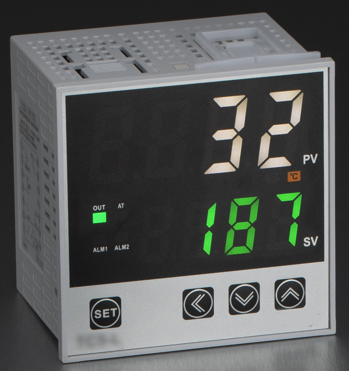 FC5 L 1U 1 G 2 C PID Temperature Controller - 100-240VAC with Alarm, RS485, Supports K/E/J/N/T/S/R/B Thermocouples, Linear Current/Voltage & PT100/Cu20 RTD Input, 96x96mm, 0-10V Output - Ideal for Industrial Automation, HVAC Systems & Process Control