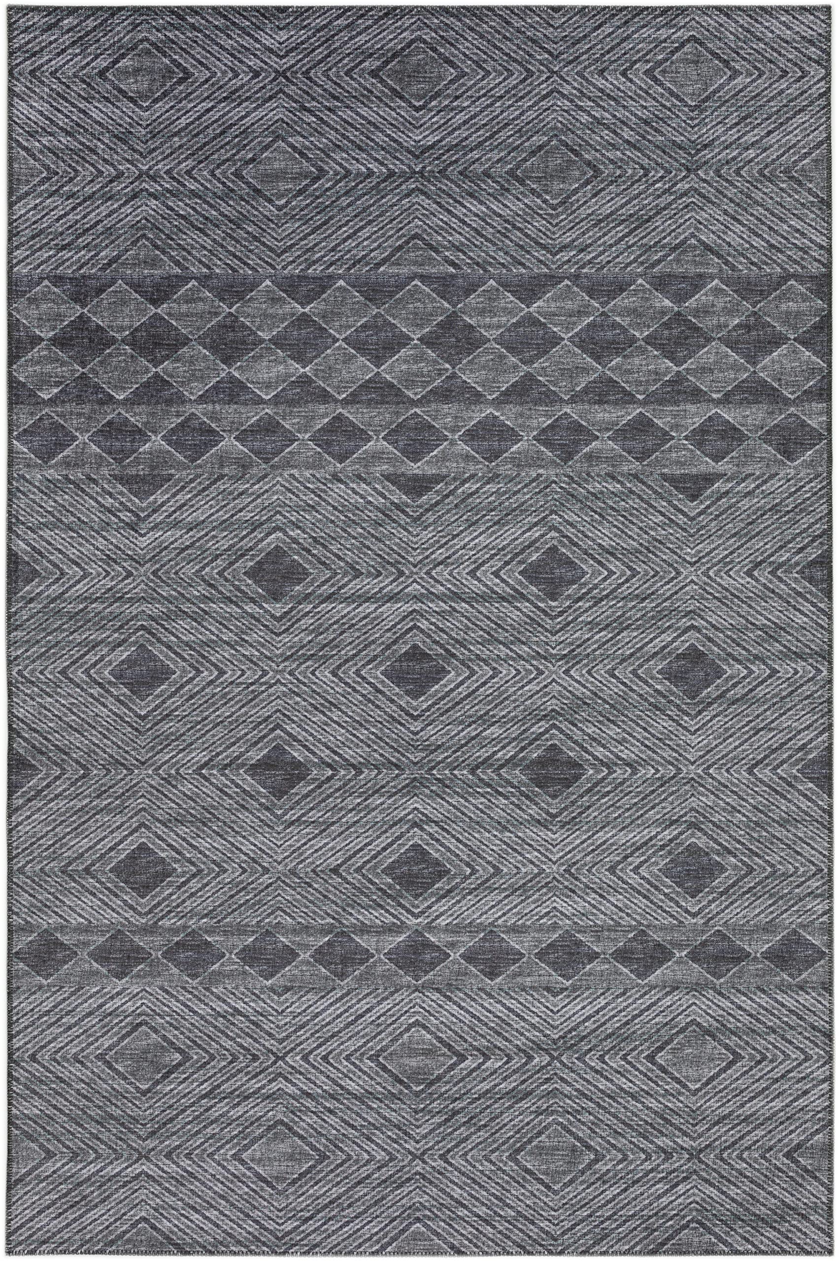 Addison Rugs Yuma AYU31 Gray 8' x 10' Area Rug - Soft Modern Living Room Carpet for Bedroom, Dining Room & Home Decor