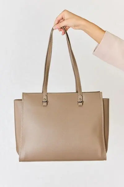 David Jones Medium Work Tote Bag for Women - Professional Laptop Bag with Spacious Compartment | Perfect for Office, Business Travel & Daily Commute