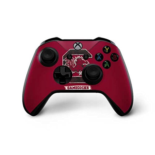 Official South Carolina Gamecocks Distressed Gaming Skin Decal for Xbox One X Controller - Officially Licensed, Durable Vinyl Wrap - Perfect for Gamers, Collectors & College Sports Fans