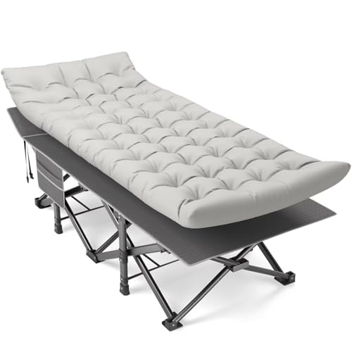 Grey Cot & Grey Cushion