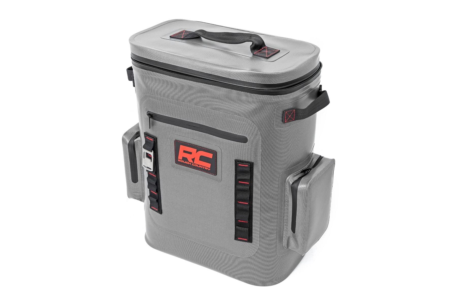 Rough Country Insulated Backpack Cooler - 24 Can Capacity, Leakproof Waterproof Design, Durable Nylon with Padded Shoulder Straps (19