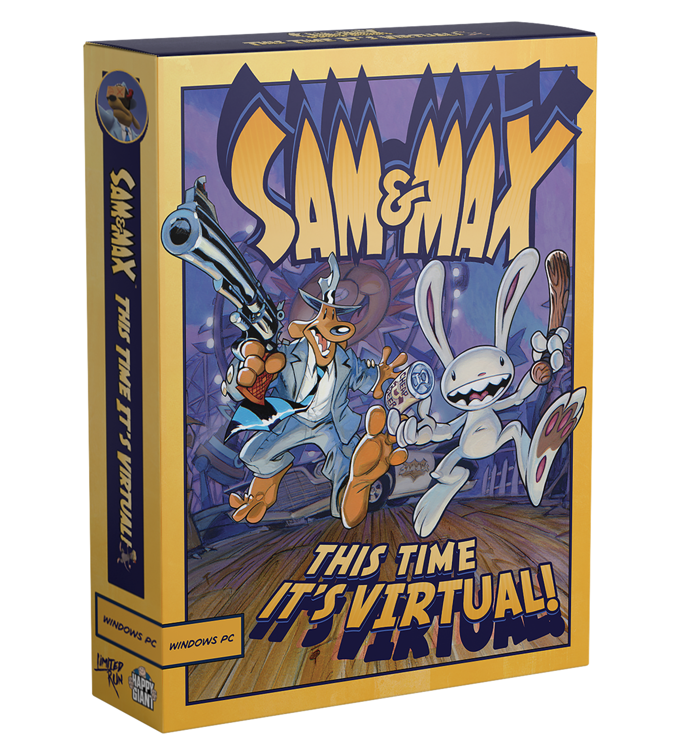 Sam & Max: This Time It's Virtual! Collector’s Edition PC VR Game - Virtual Reality Adventure for PC - Perfect for Comedy Fans & VR Enthusiasts