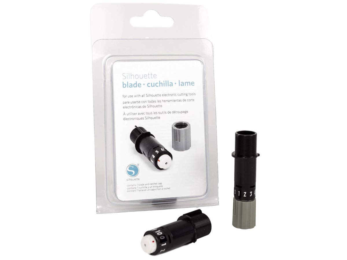 Silhouette America Portrait & Cameo Blade - Precision Cutting Tool for Vinyl, Paper & Fabric - Perfect for DIY Crafts, Scrapbooking & Home Decor Projects