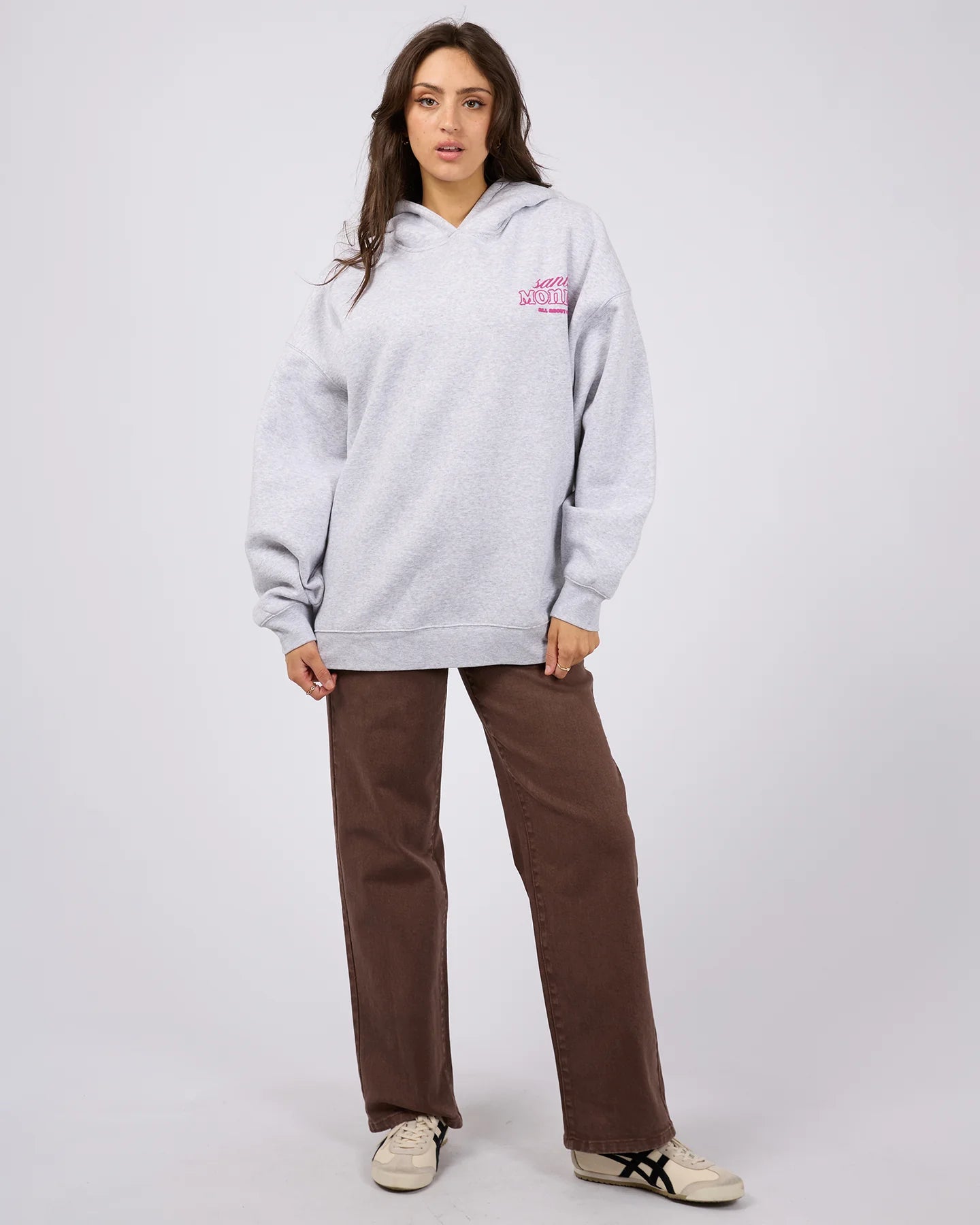 Better Days Snow Marle Santa Monica Print Hoodie - Cozy Pullover Sweatshirt for Men & Women | Perfect for Casual Wear, Street Style & Winter Fashion