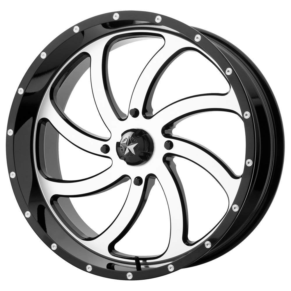 MA36 22X7 4X156 MACH G-BLK 00MM - M36-022756 | High-Performance Alloy Wheels for Trucks & SUVs | Off-Road & Street Driving