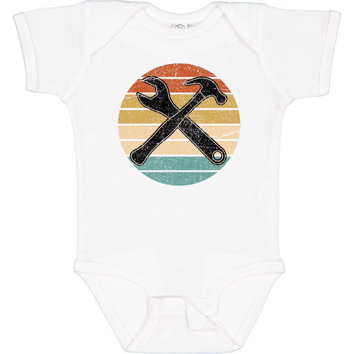 Inktastic Mechanic Tool Set - Funny Handyman Baby Bodysuit for Boys & Girls | Cute Workwear Onesie for DIY Enthusiasts & Car Lovers | Perfect Gift for Baby Showers, Birthdays & Holidays