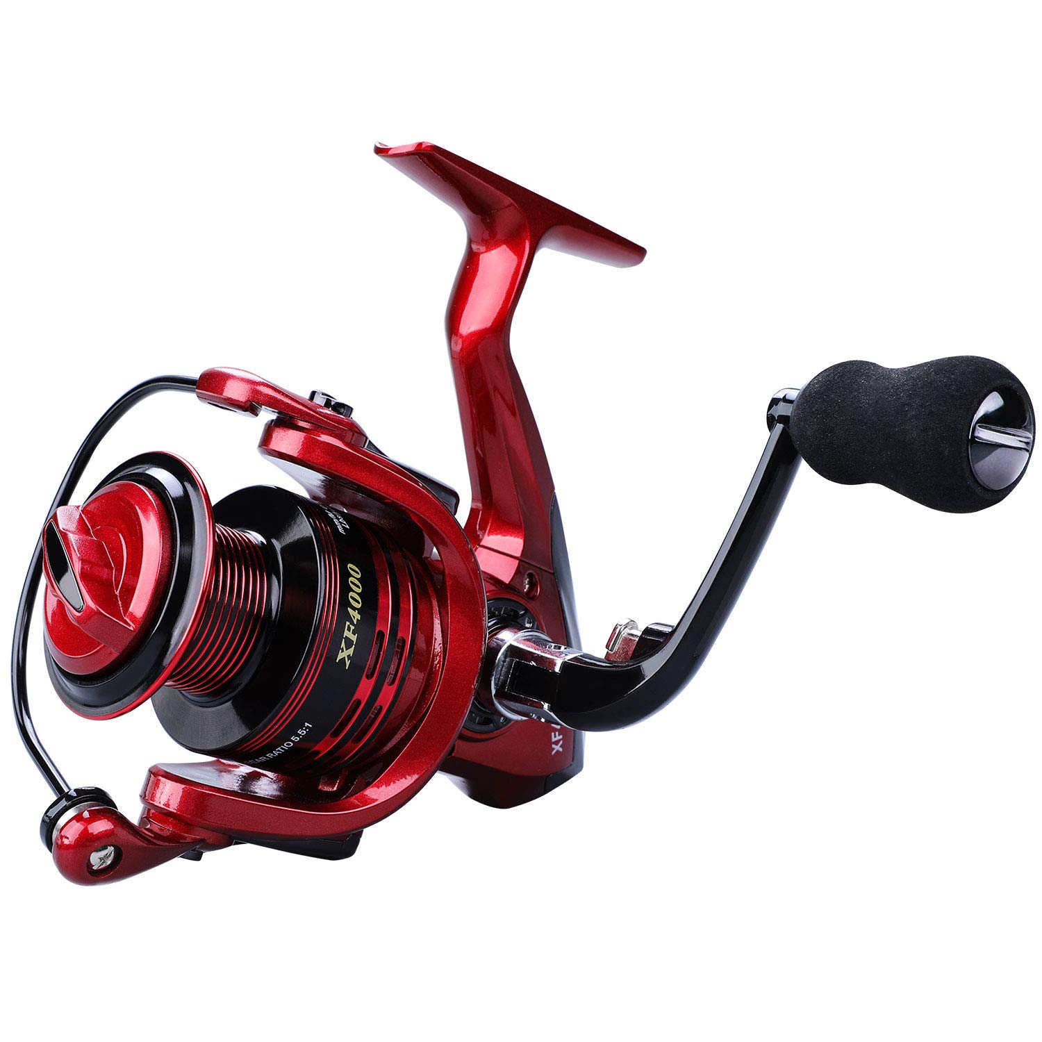 13+1BB Lightweight Ultra Smooth Spinning Fishing Reel - Saltwater & Freshwater Fishing Gear for Bass, Trout & Surf Casting | Perfect for Shore Fishing & Boat Angling