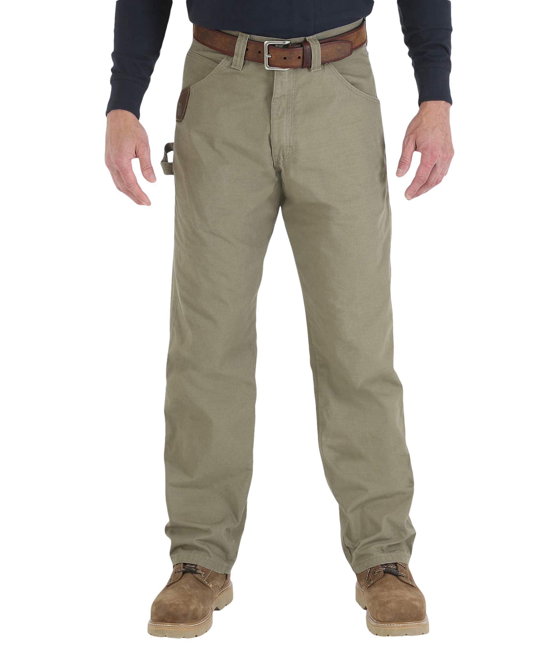 Wrangler Riggs Workwear Men's Ripstop Carpenter Jean - Durable & Comfortable Work Pants for Construction, Carpentry & Outdoor Jobs