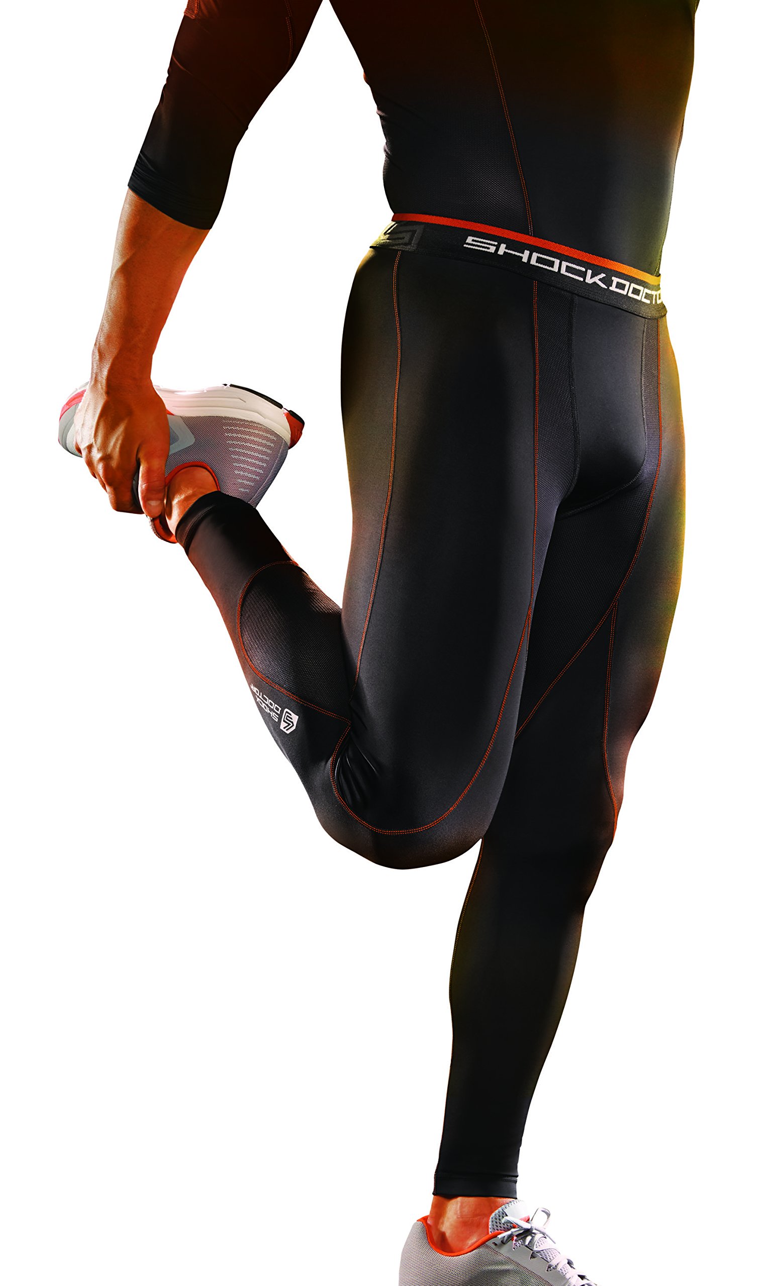 Shock Doctor SVR Recovery Compression Pants for Men & Women - Post-Workout Muscle Support & Recovery - Ideal for Running, Gym, Yoga & Sports