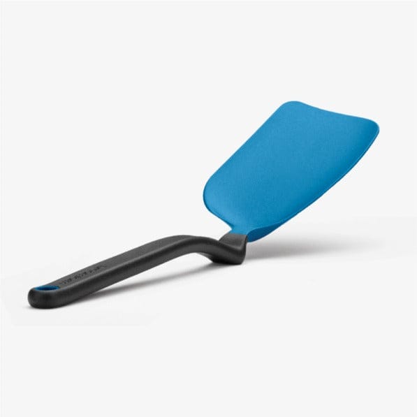 Dreamfarm Mini Chopula - Small Silicone Spatula for Cooking, Baking, Mixing - Perfect for Non-Stick Pans, Bowls & Food Prep - Blue Kitchen Utensil