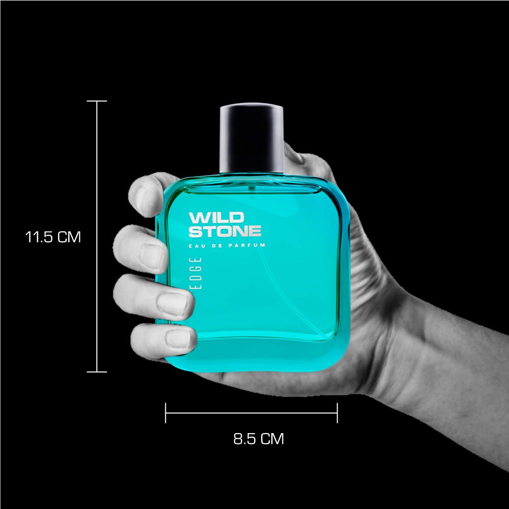 Wild Stone Edge Long Lasting Perfume for Men - 30ml Body Spray & Cologne | Fresh Masculine Fragrance for Daily Wear, Office & Date Night