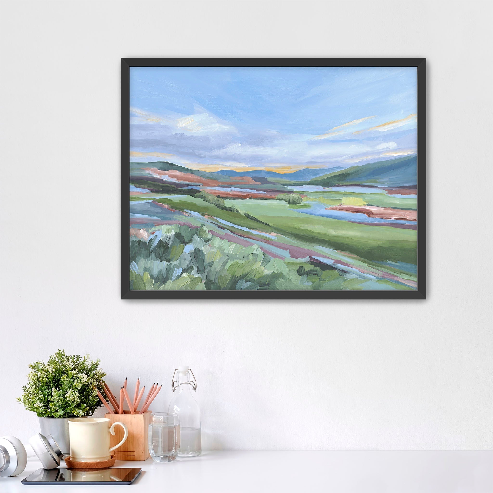 Finding Home Art Print - Beautiful Wall Decor for Living Room, Bedroom & Office - Perfect Gift for Housewarming, Wedding & Home Decor
