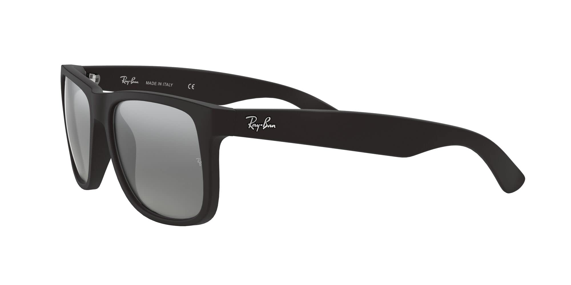 Ray-Ban RB4165 Justin Rectangular Sunglasses - Classic Polarized UV Protection for Men & Women | Perfect for Driving, Beach & Outdoor Activities