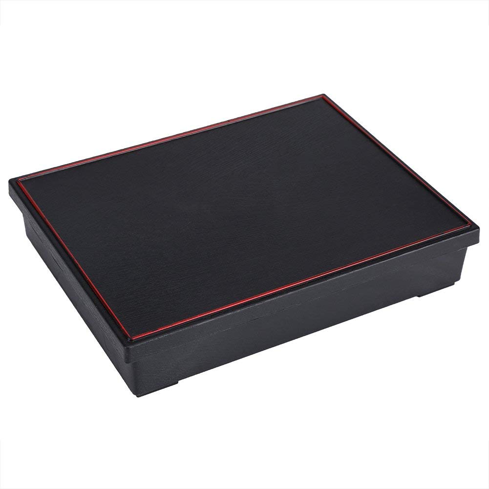 Japanese Bento Box - 5 Compartment Wooden Lunch Box for Office & Picnic