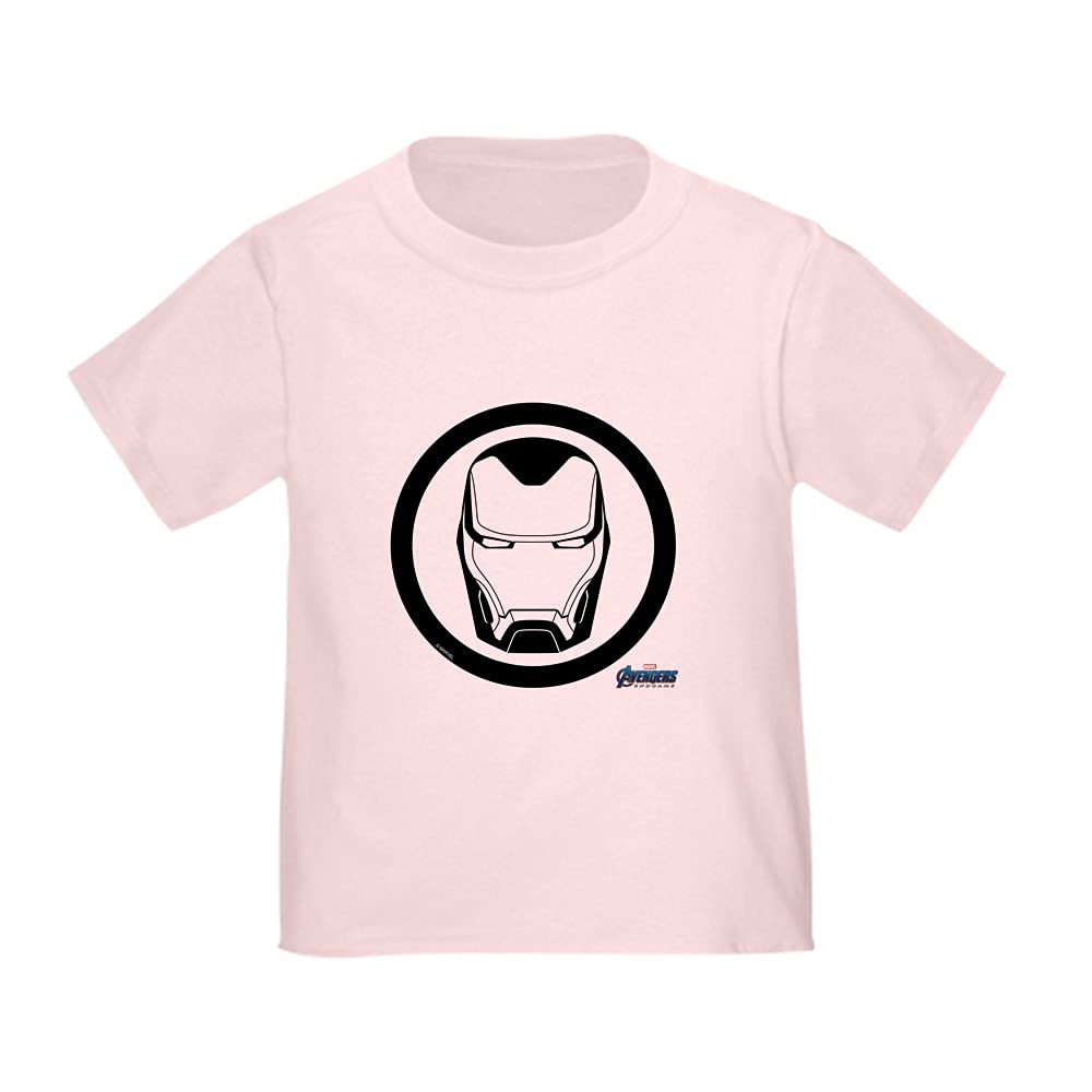 Iron Man Logo Toddler T-Shirt - Superhero Cotton Tee for Kids | Perfect for Birthday Gifts, Cosplay & Everyday Wear
