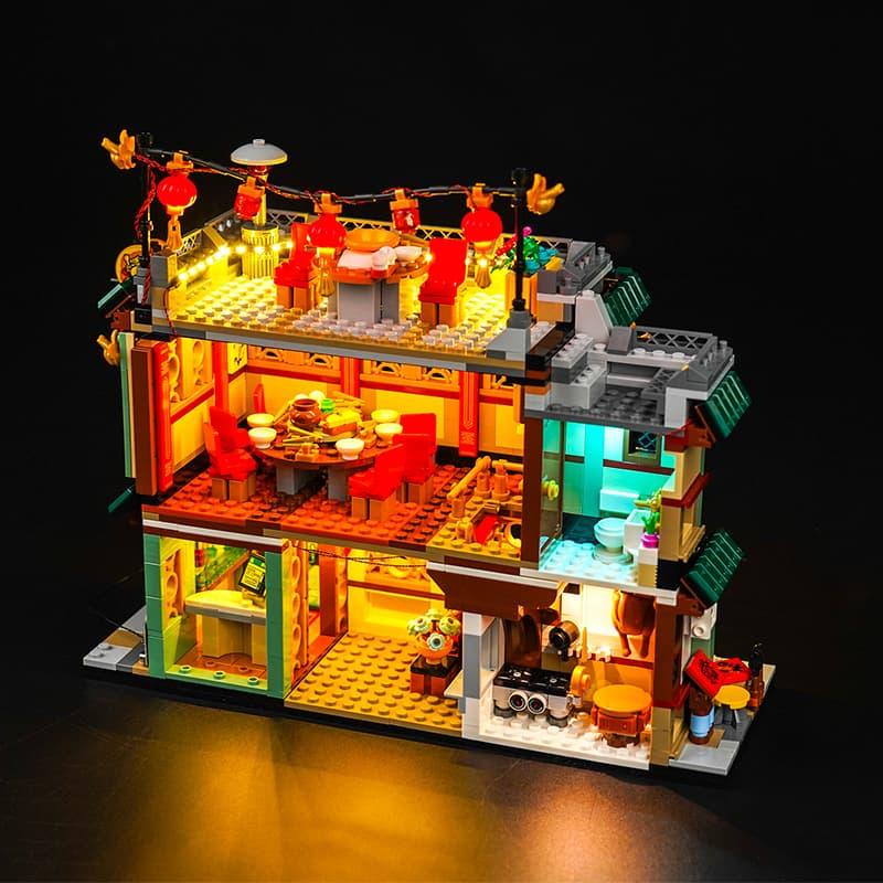 LEGO Family Reunion Celebration 80113 Light Kit - LED Lighting Set for LEGO Building Blocks - Perfect for Home Decor, Gift Giving & Display Showcase