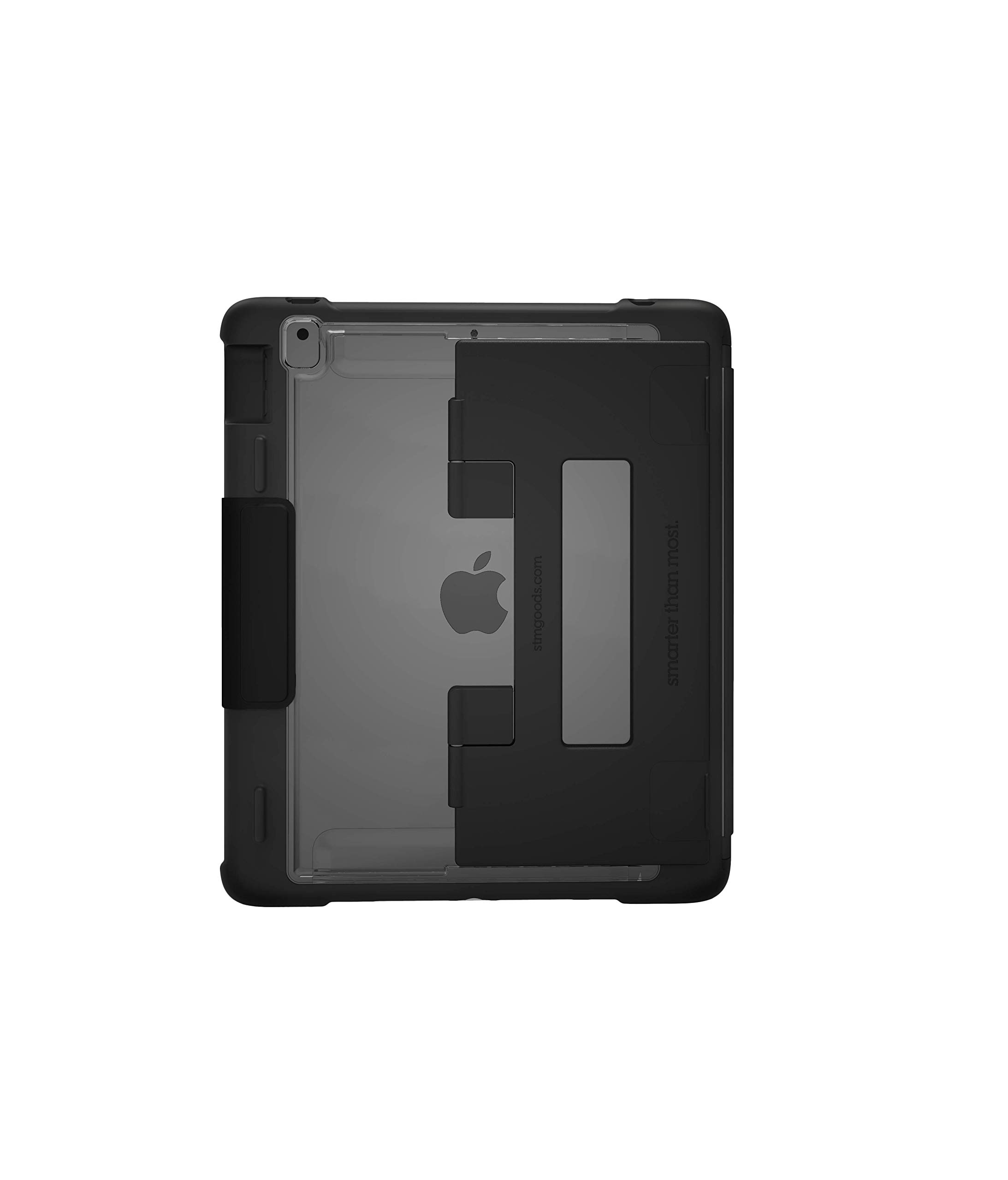 STM Dux Keyboard Protective Case for iPad 9th/8th/7th Generation - Black | Slim Protective Cover with Built-in Keyboard | Perfect for School, Work & Travel (Model: STM-226-221JU-01 EDU)