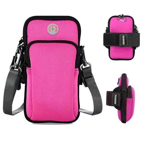 7-Pink with Crossbody Strap&Hook