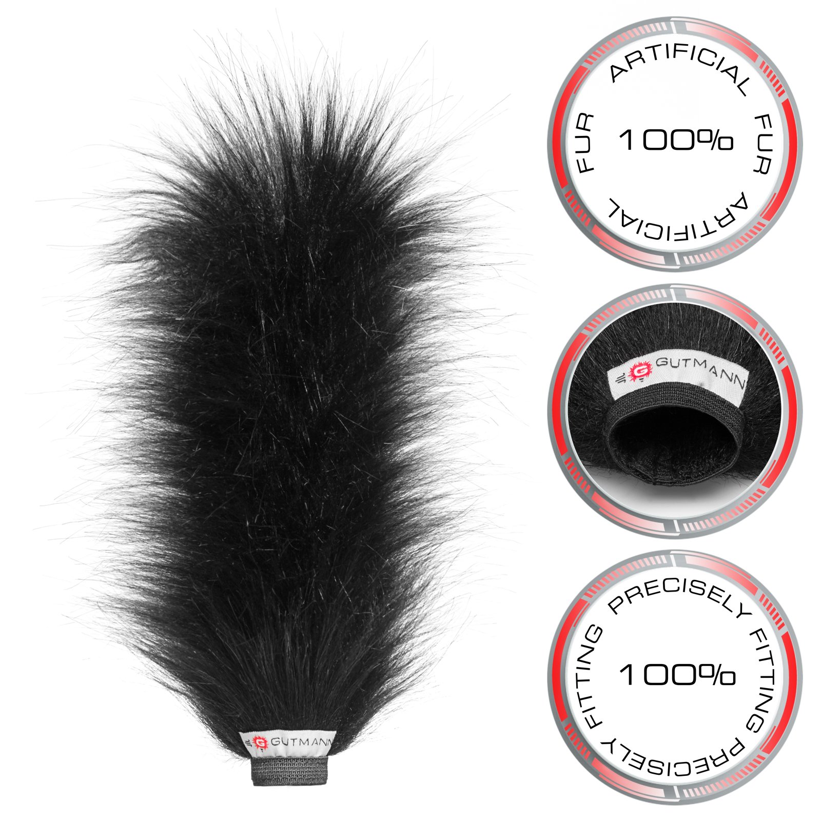 Deity S-Mic 2 Microphone Windscreen - Professional Fur Windshield for Studio Recording, Podcasting & Outdoor Use - Compatible with Deity Microphones - Reduce Wind Noise & Pop Sounds